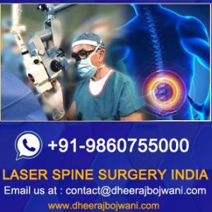 Low cost laser spine surgery India